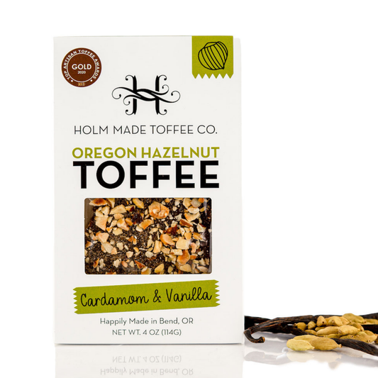 Cardamom And Vanilla - Oregon Hazelnut Toffee