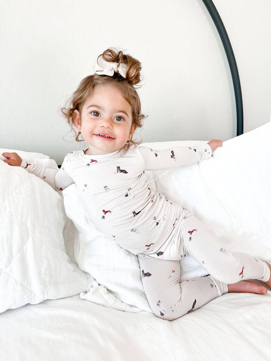 Dreamy Skies Baby - Bamboo Two Piece Pj Set in Good Boys