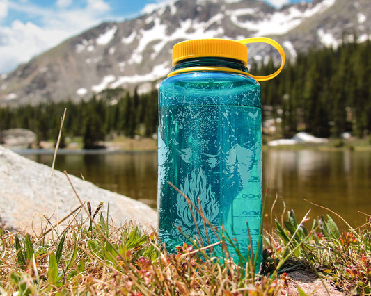 Alpinecho - Campfire Constellations Water Bottle