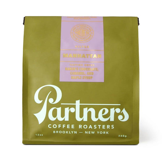 Partners Coffee Roasters - Manhattan - 12oz - Whole Bean Coffee