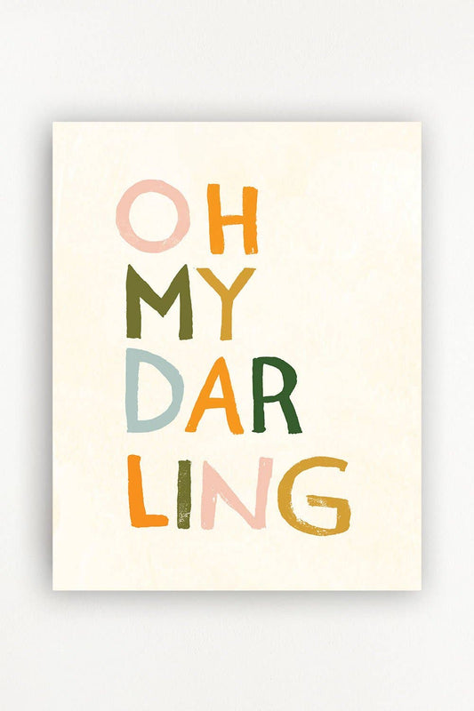 Clementine Kids - Oh my Darling Art Print