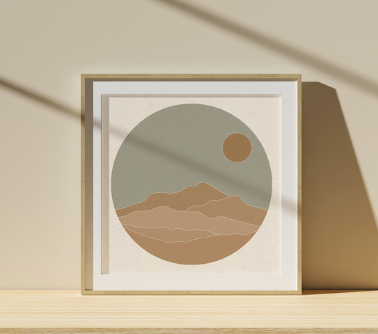 Nomad Design Co - Mountain Print - homebody