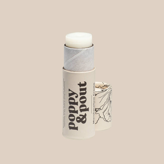 Poppy & Pout - Lip Balm, Marshmallow Creme