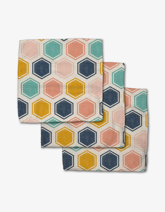 Geometry - Pollen Patchwork Dishcloth Set