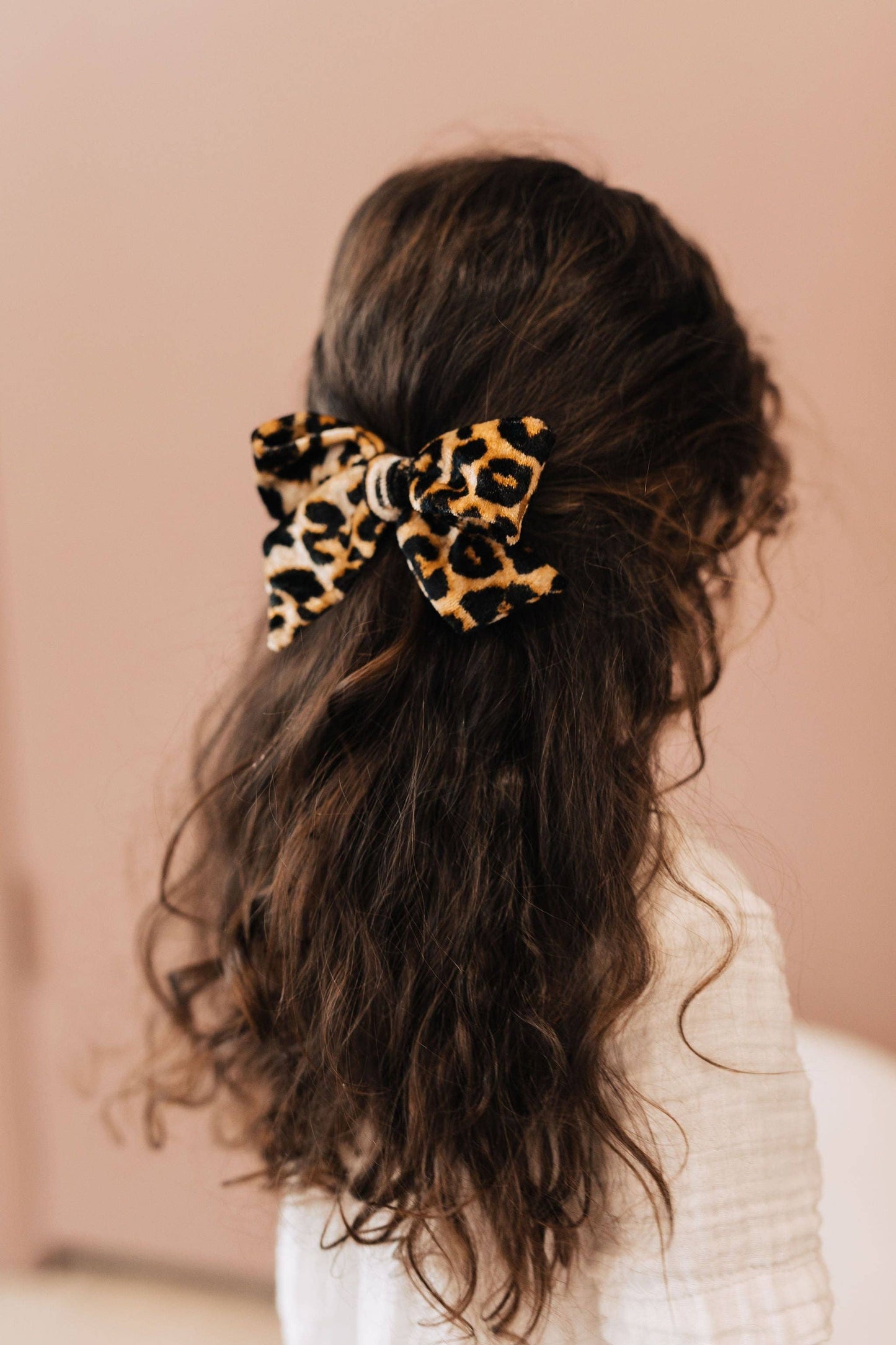 Lou Lou & Company - Velvet - Leopard Knot Headband