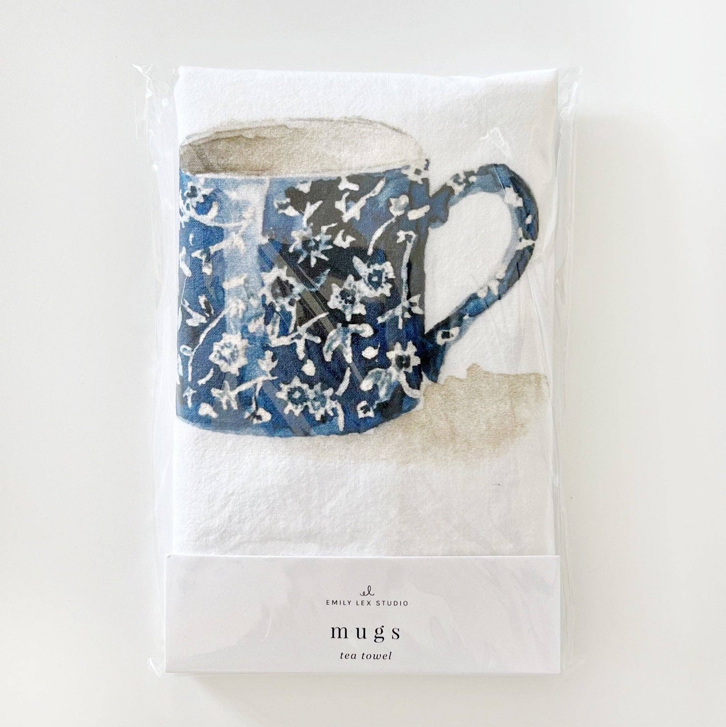 emily lex studio - Tea towel - mugs