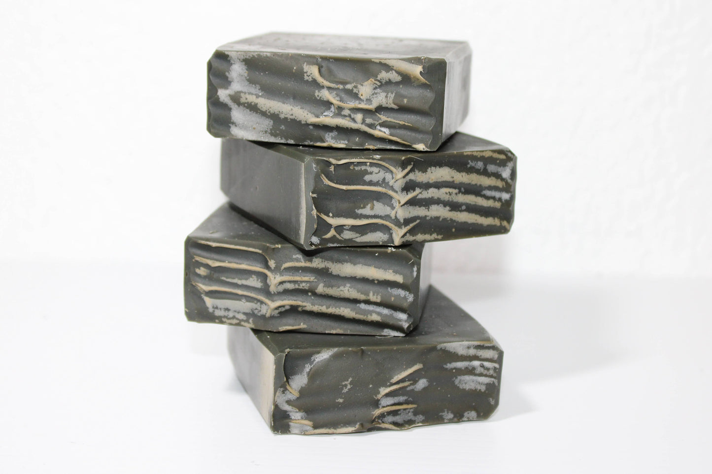 Baba Yaga Designs LLC - Iced Vanilla Woods Soap Bar for Men, Masculine Charcoal Soap