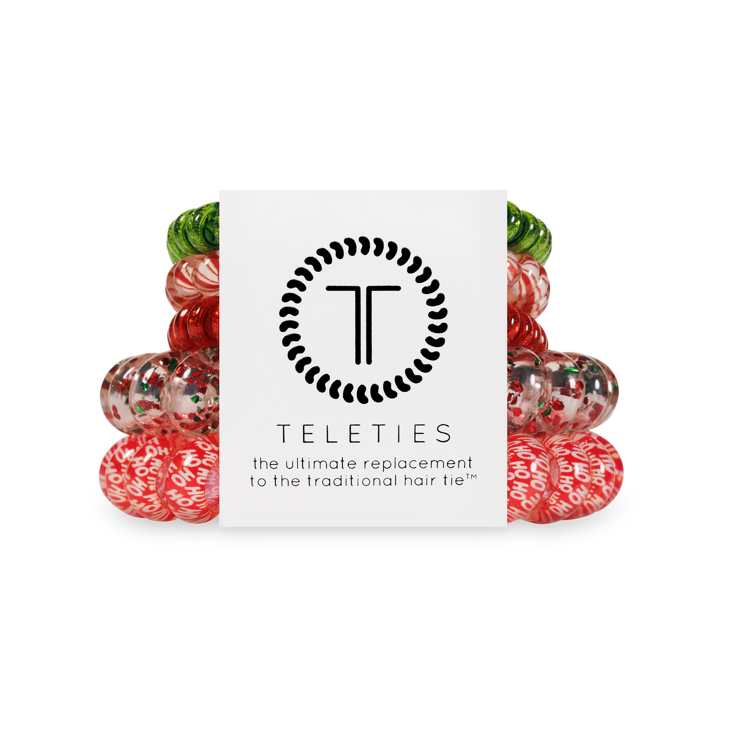 TELETIES - Sprial Hair Coils | Mix Pack | Rockin' Around Hair Ties