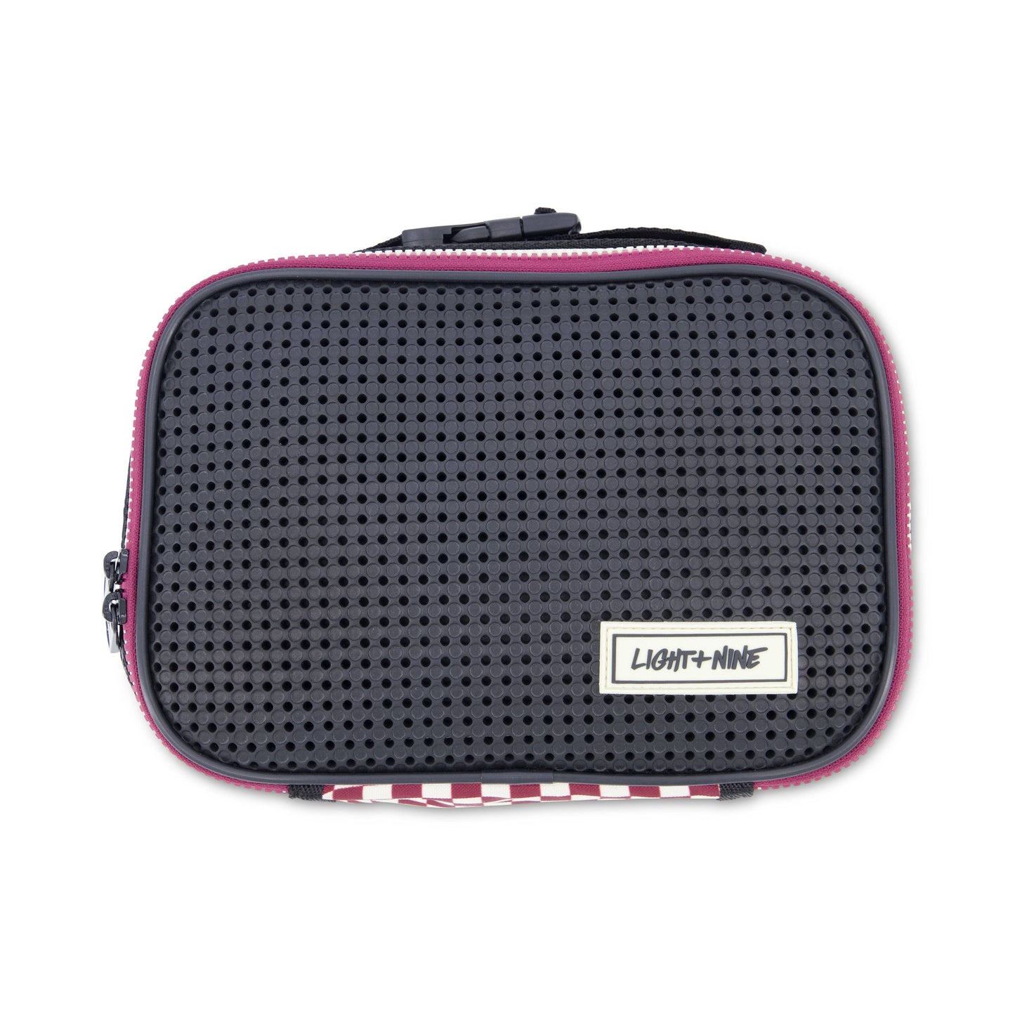 Light + Nine - Insulated Lunch Tote Checkered Brick