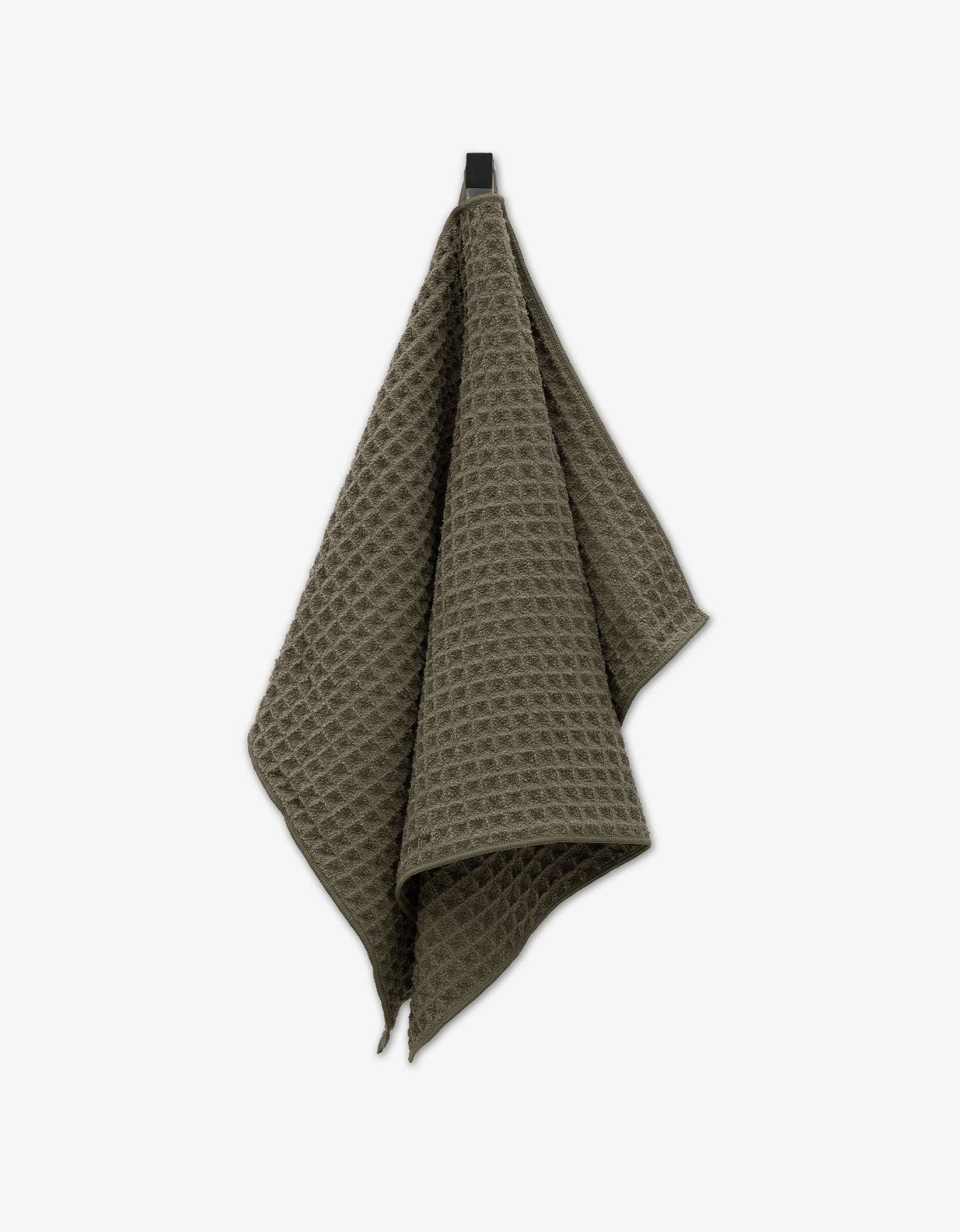 Geometry - Forest Waffle Hand Towel