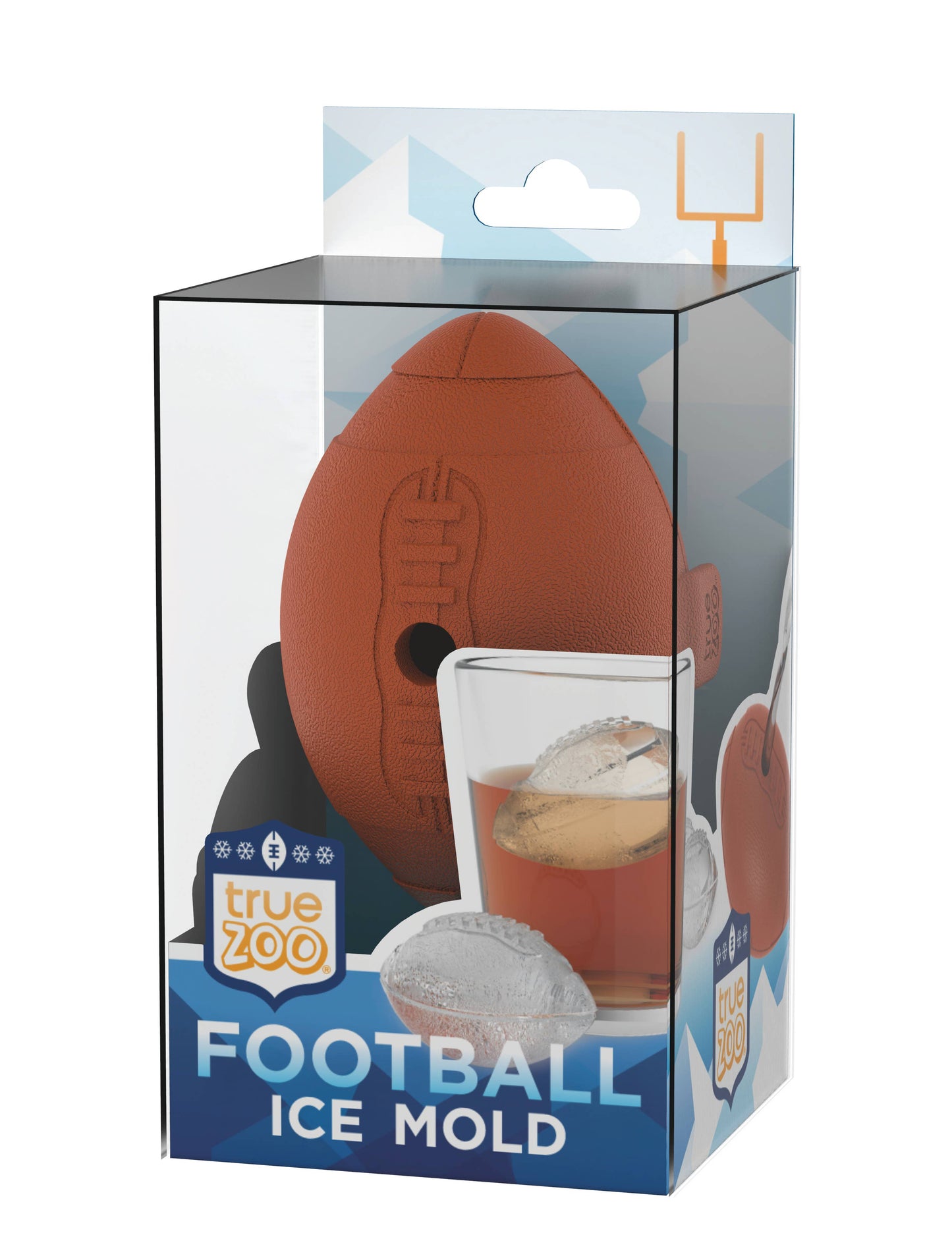 TRUE - TrueZoo Silicone 3.25" Football Ice Cube Mold