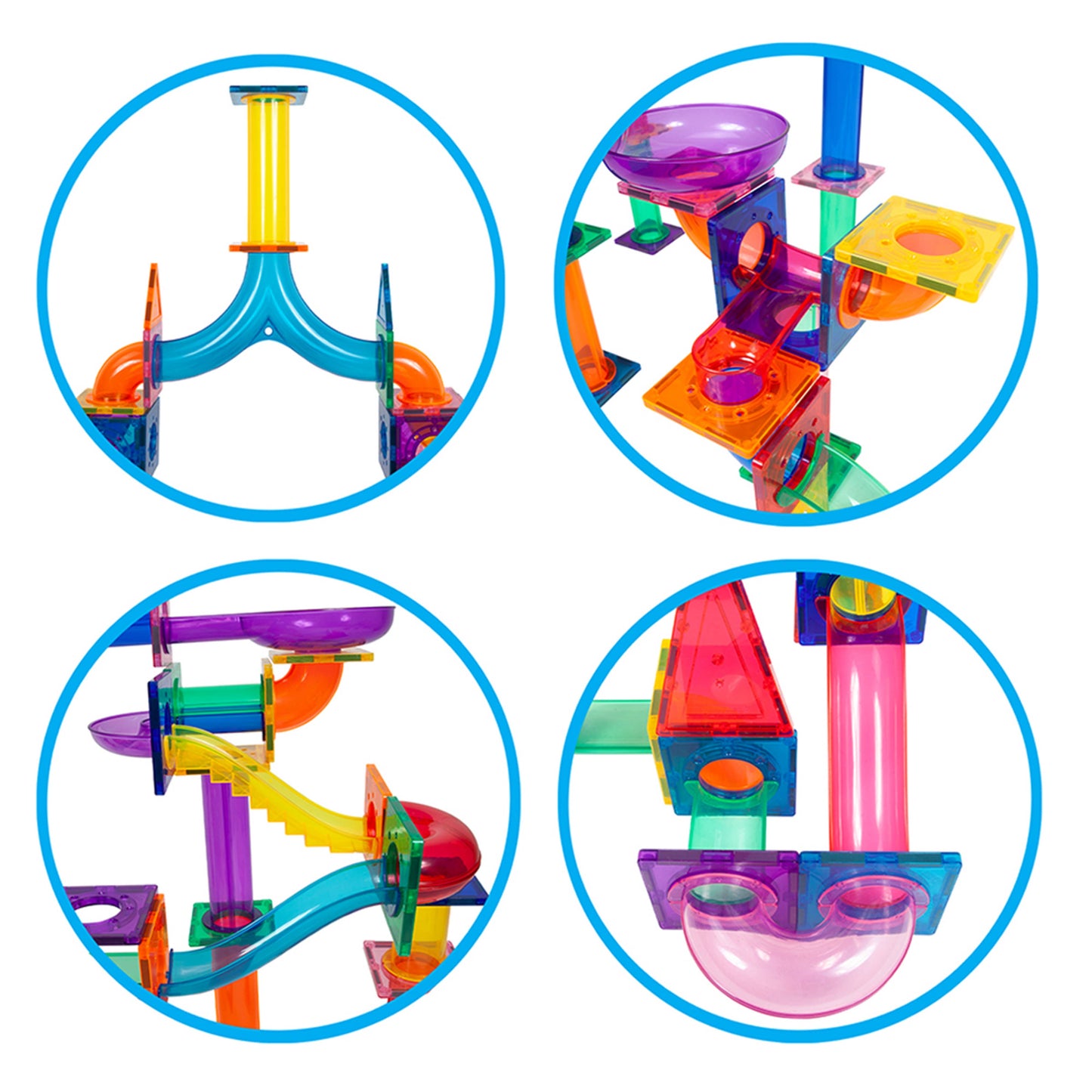 PicassoTiles - 200 Piece Marble Run