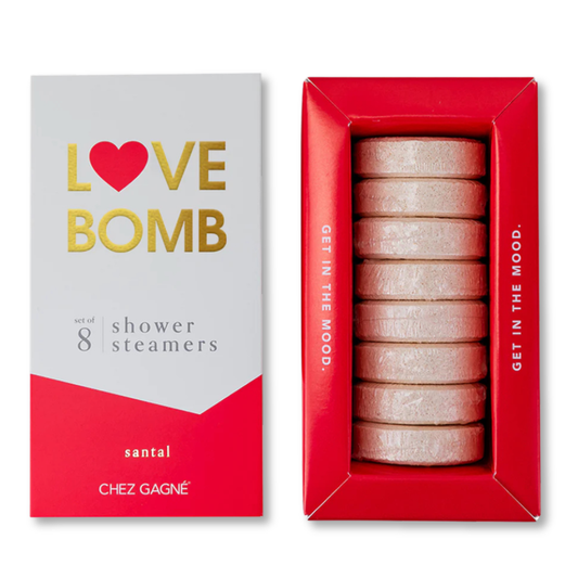 Chez Gagné - Love Bomb Shower Steamers - Santal