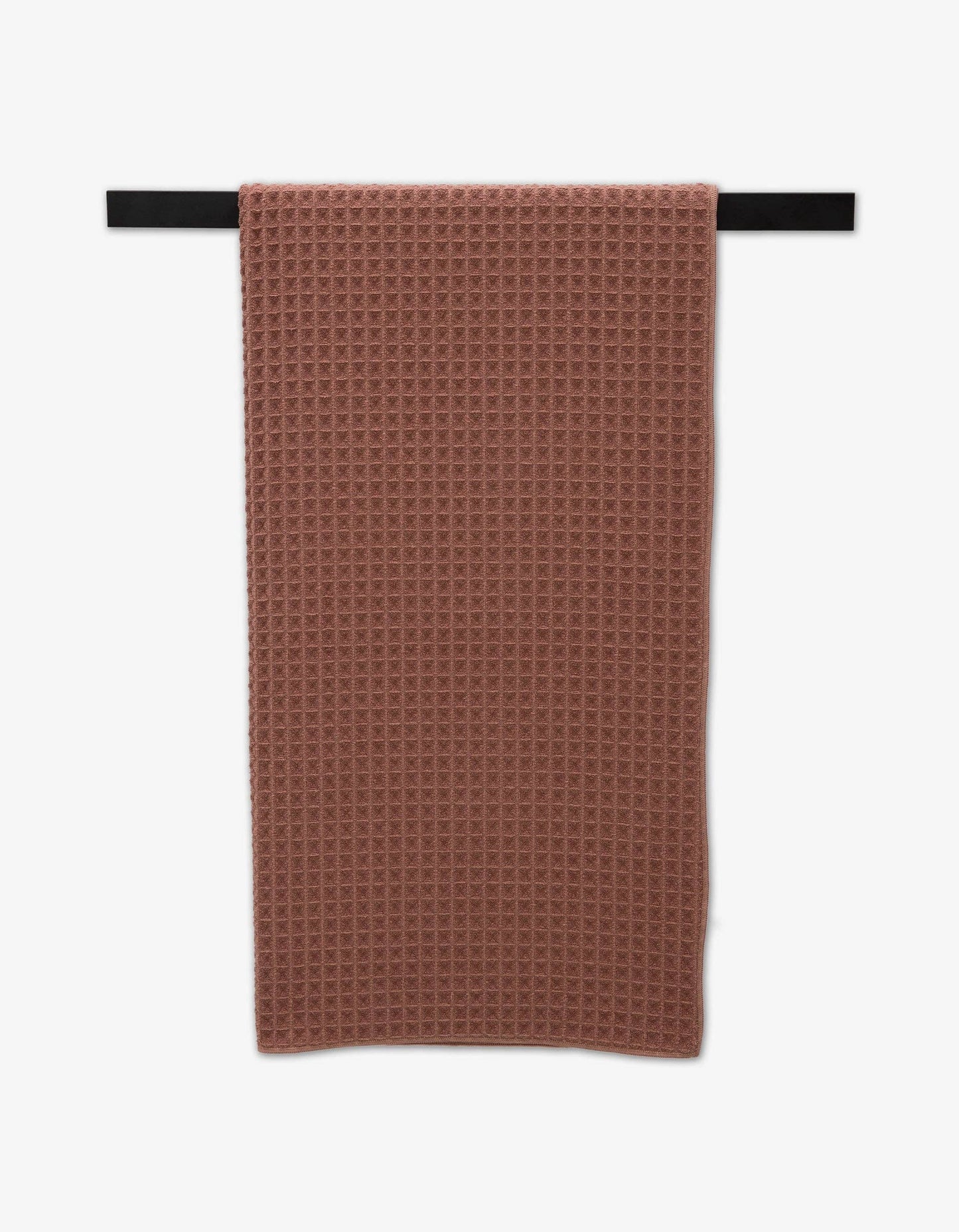 Geometry - Dusty Rose Waffle Bath Towel