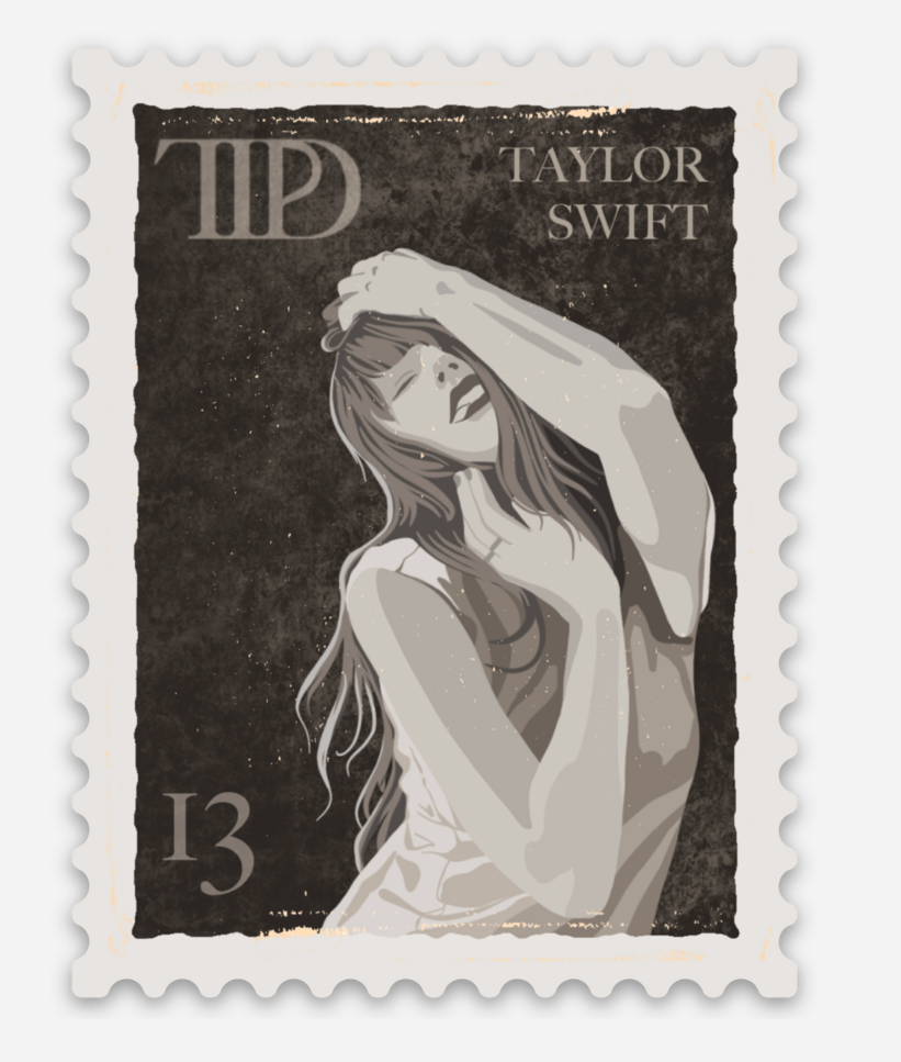 inviting affairs paperie - TPD Stamp Sticker (Taylor Swift)