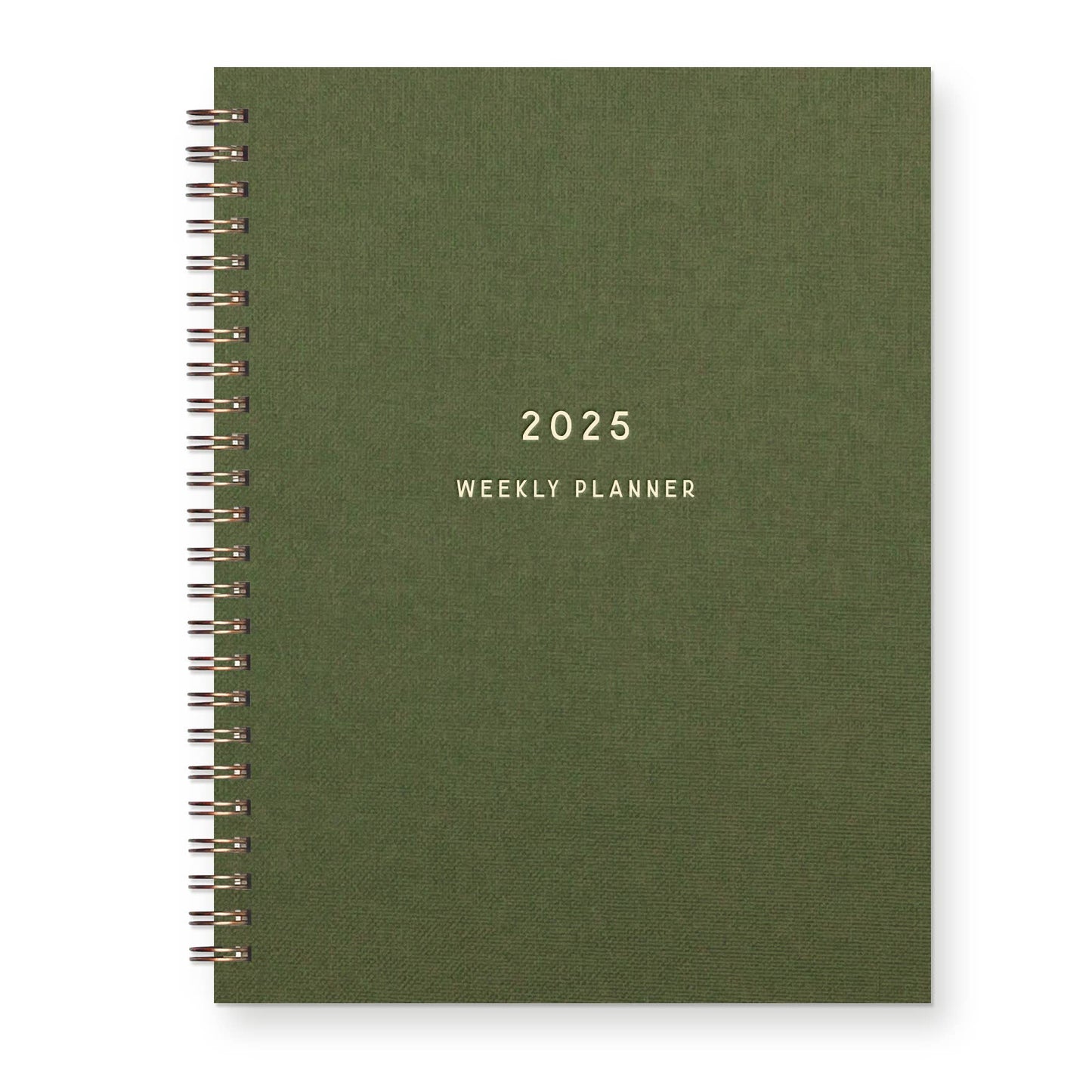 Ruff House Print Shop - 2025 Signature Dated Weekly Planner : Calendar Year