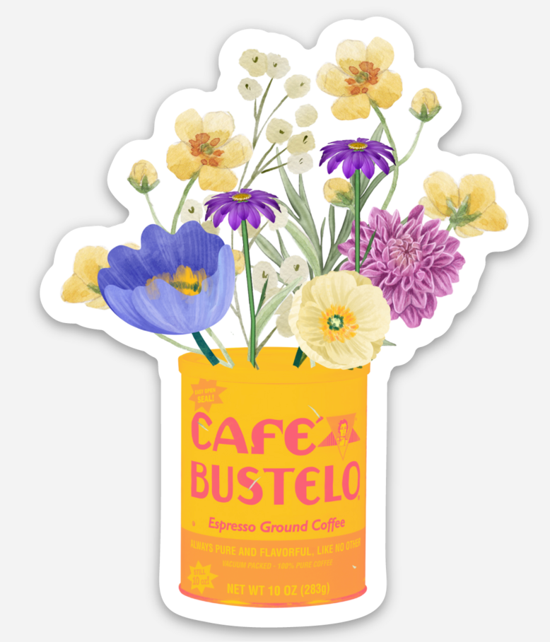 inviting affairs paperie - Cafe Bustelo Sticker