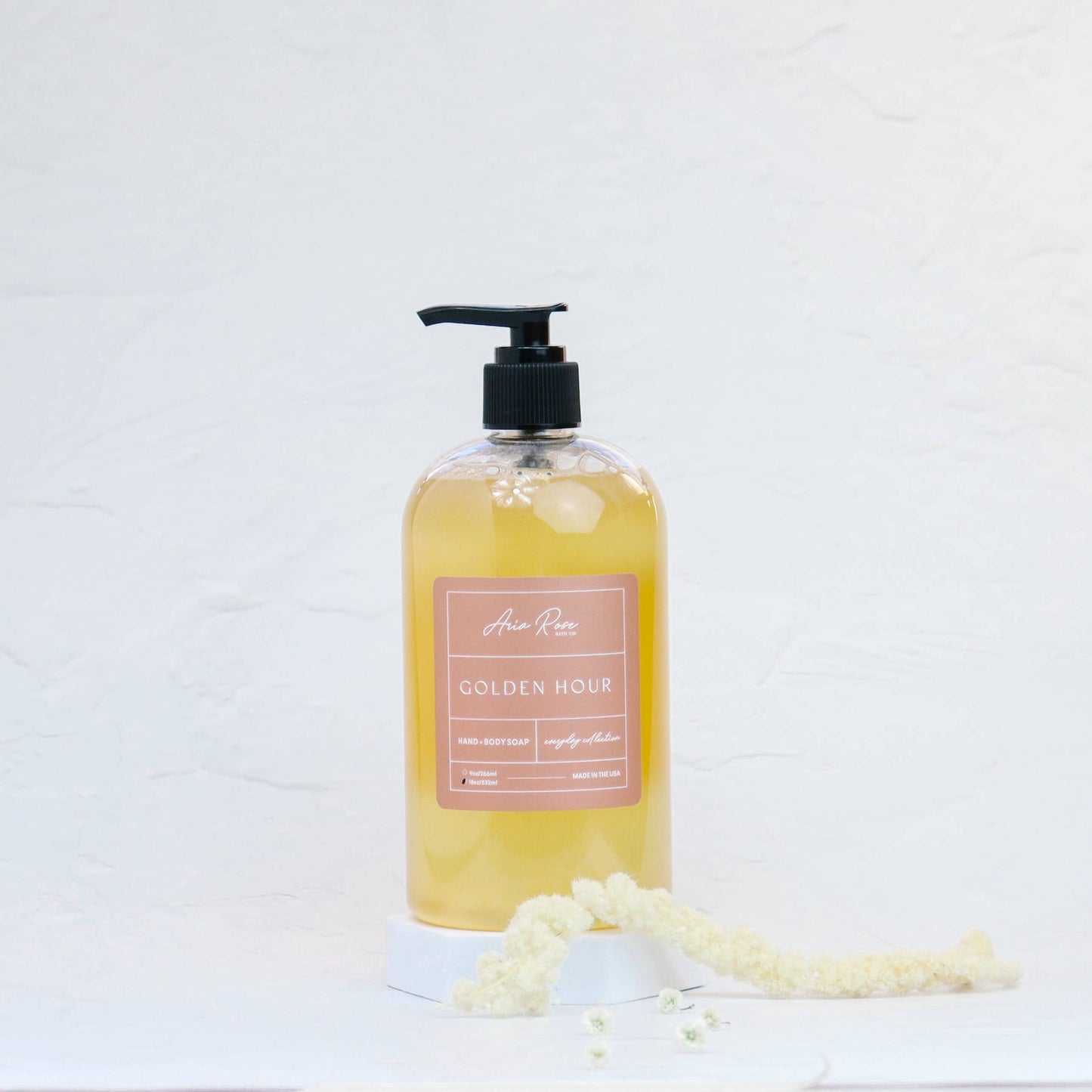 Golden Hour Hand + Body Liquid Soap: 9 oz