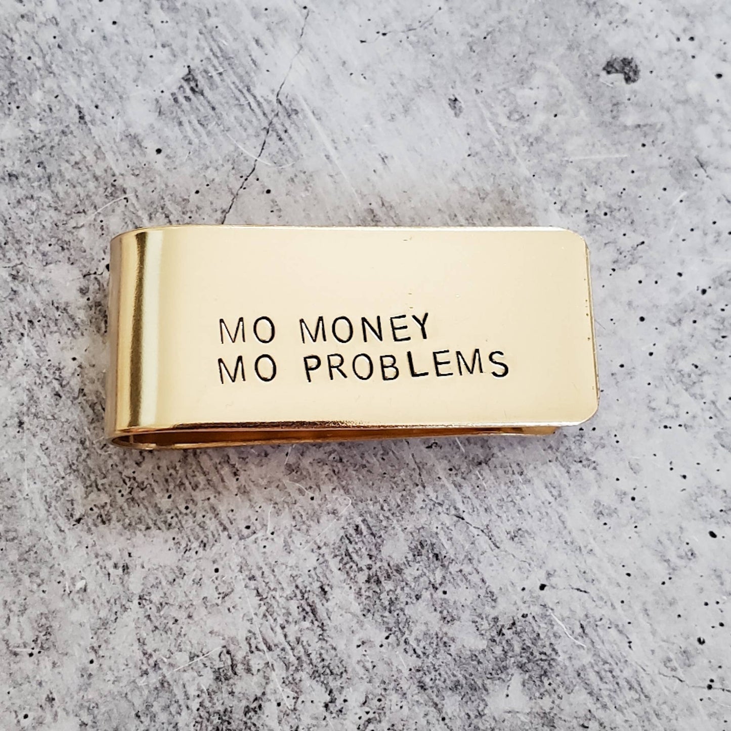 Salt and Sparkle - MO MONEY MO PROBLEMS Money Clip