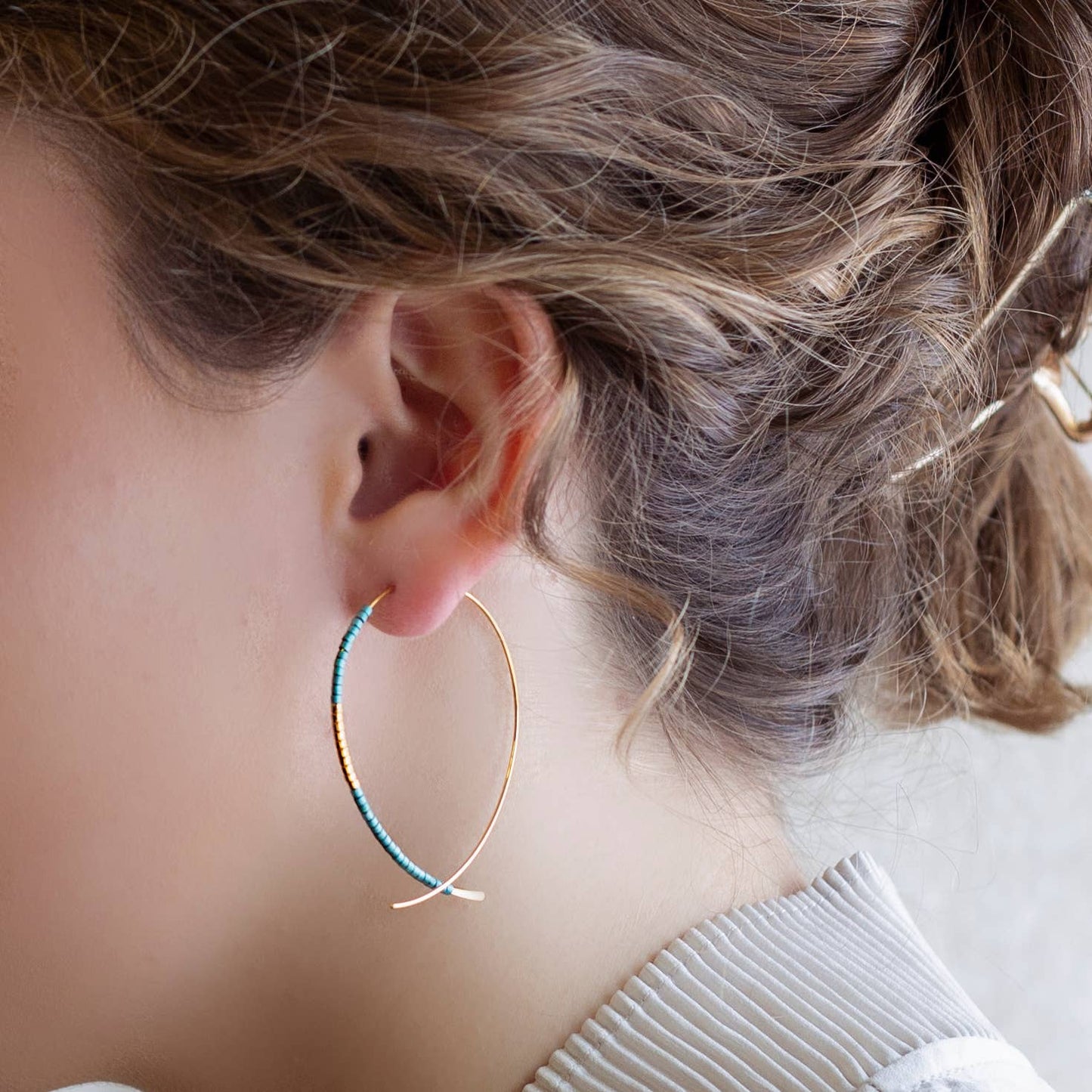 Lenny & Eva - Norah Earrings-Turquoise