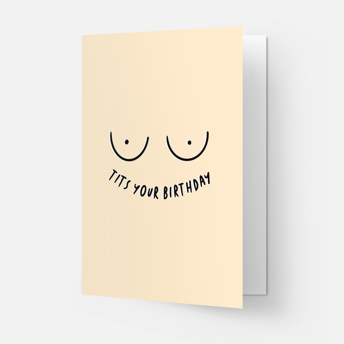 Kaart Blanche - Tits your birthday greeting card