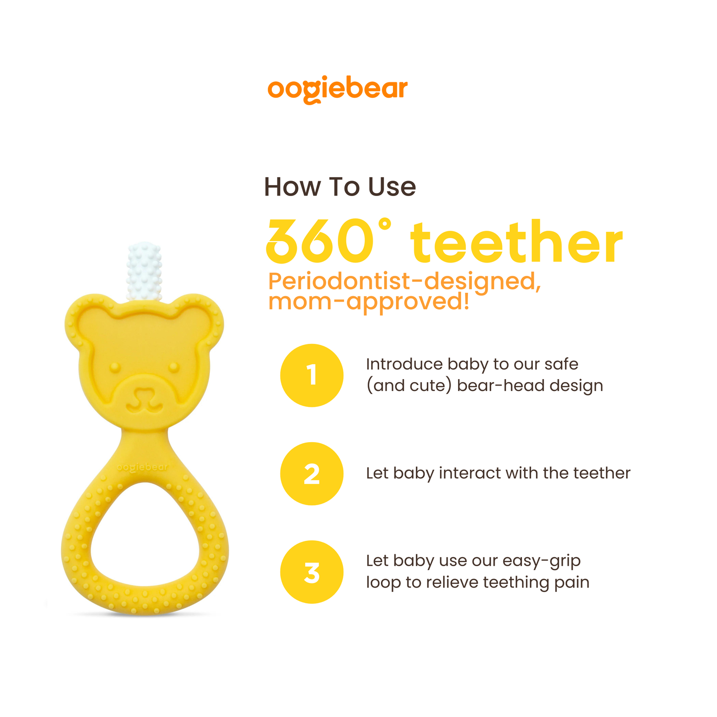 oogiebear - Oogiebear 360˚ Teether