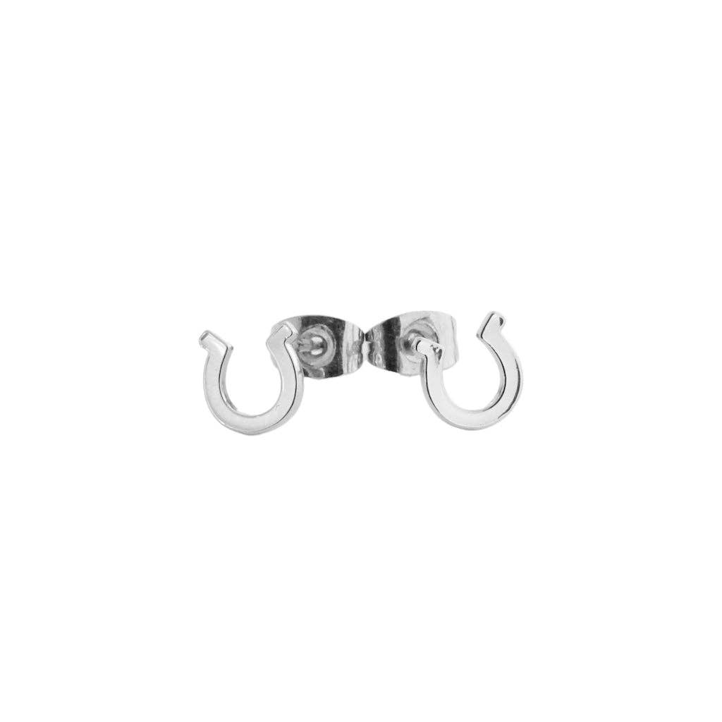 Honeycat Jewelry - Horseshoe Studs