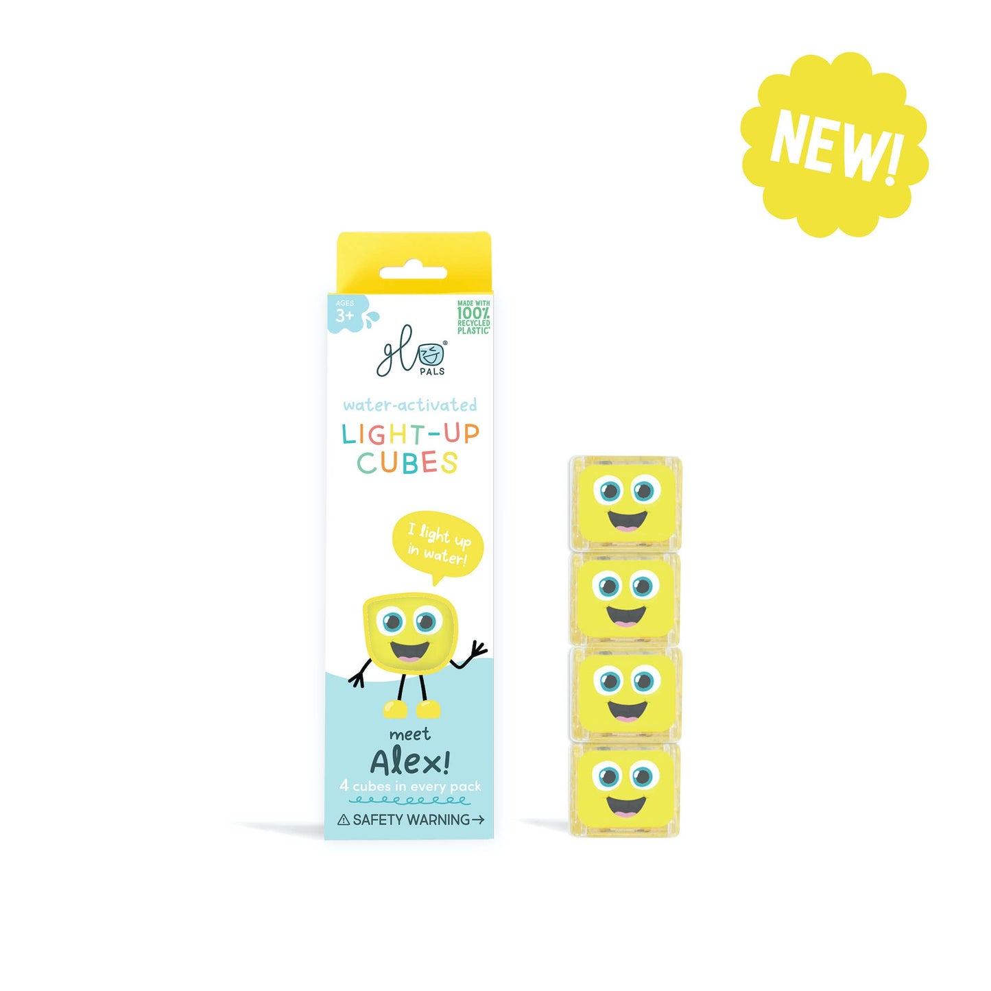 Glo Pals - Glo Pals Alex Light-Up Cubes