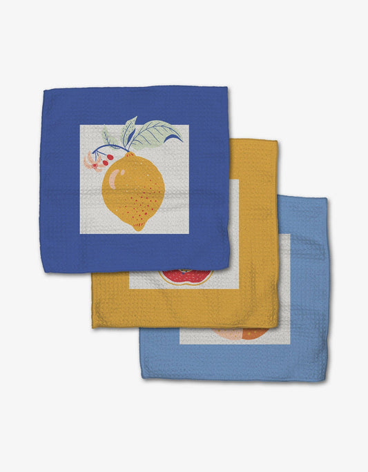 Geometry - Summer Fruity Dishcloth Set