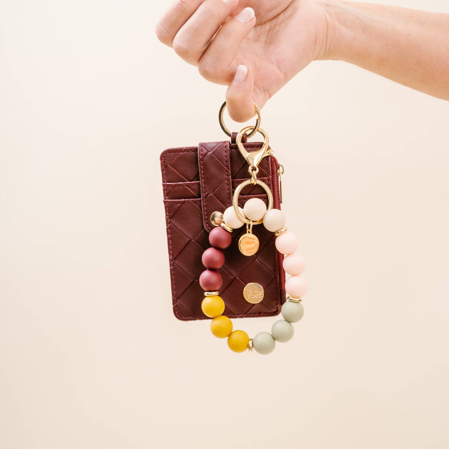 The Darling Effect - Hands-Free Keychain Wristlet - Autumn Sunset