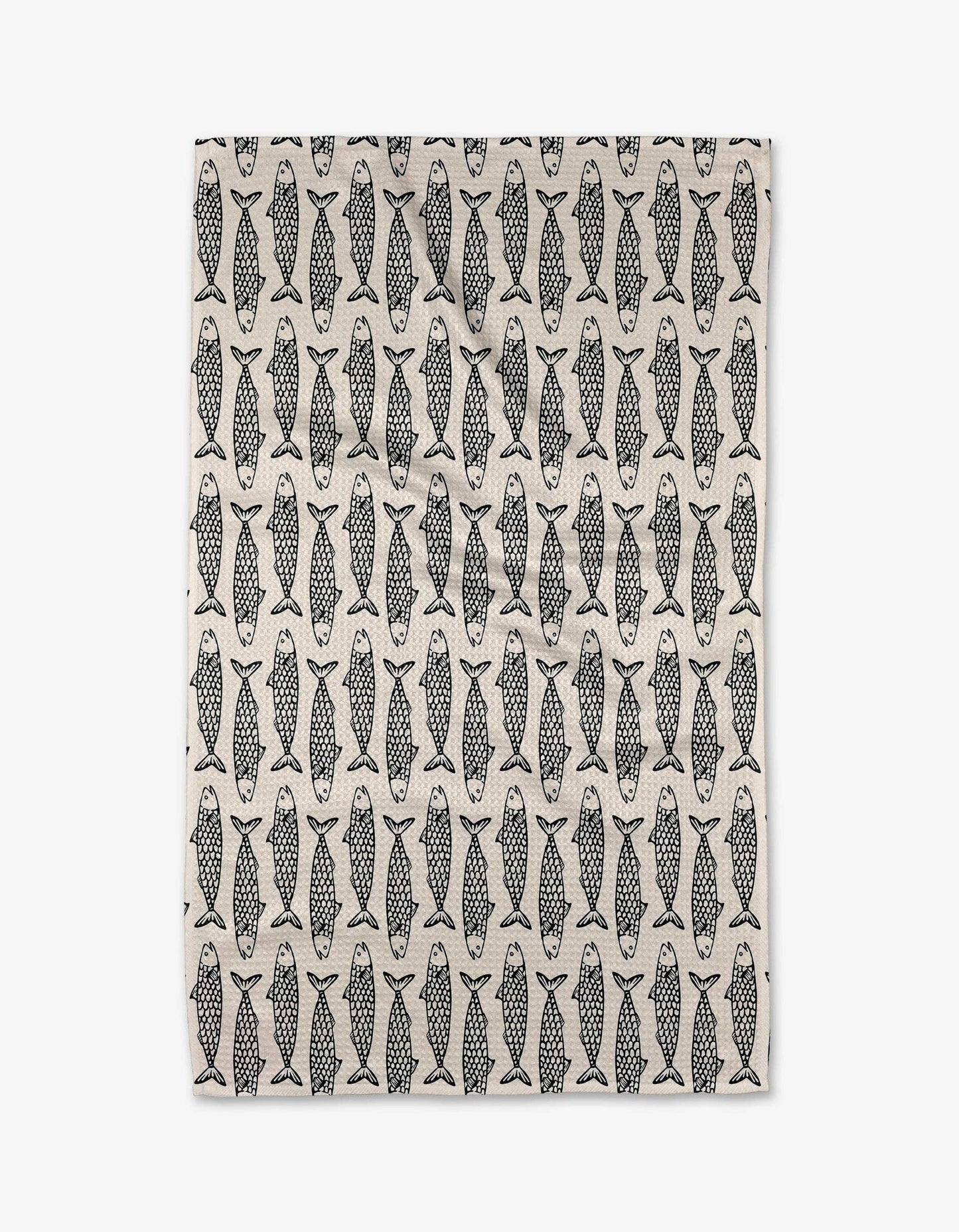 Geometry - Fish Friends Tea Towel