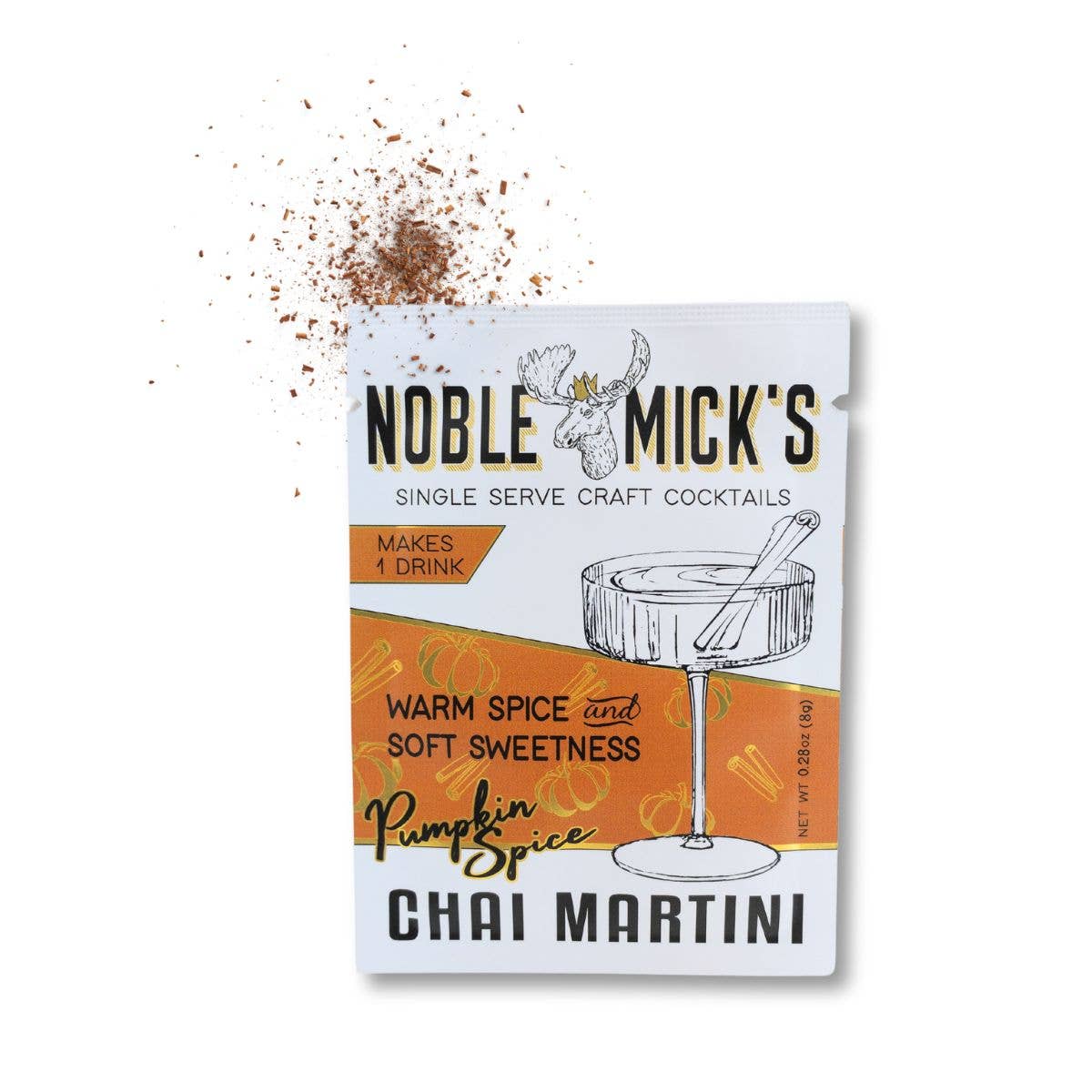 NOBLE MICK'S - Single Serve Craft Cocktails - Pumpkin Spice Chai Martini Single Serve Craft Cocktail