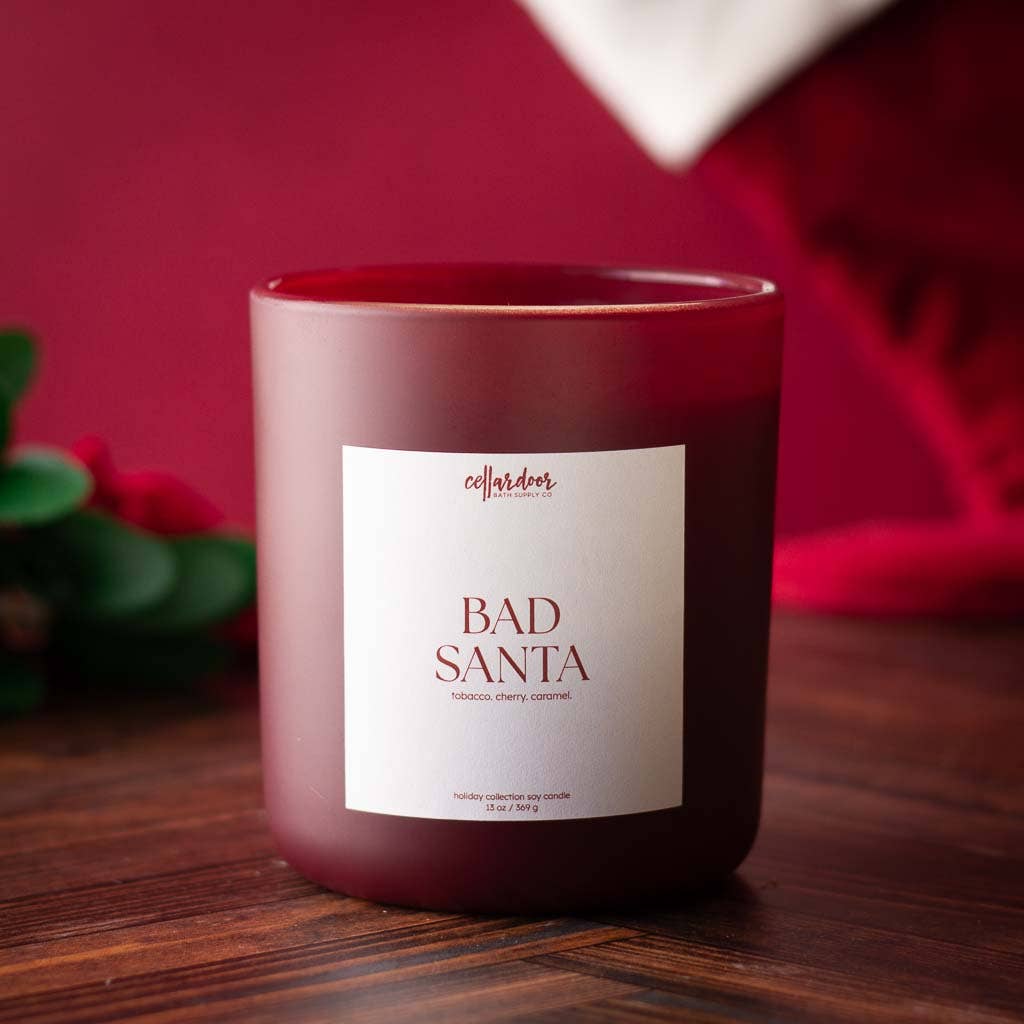 Cellar Door Bath Supply Co. - Bad Santa - 13 oz Double Wick Soy Candle