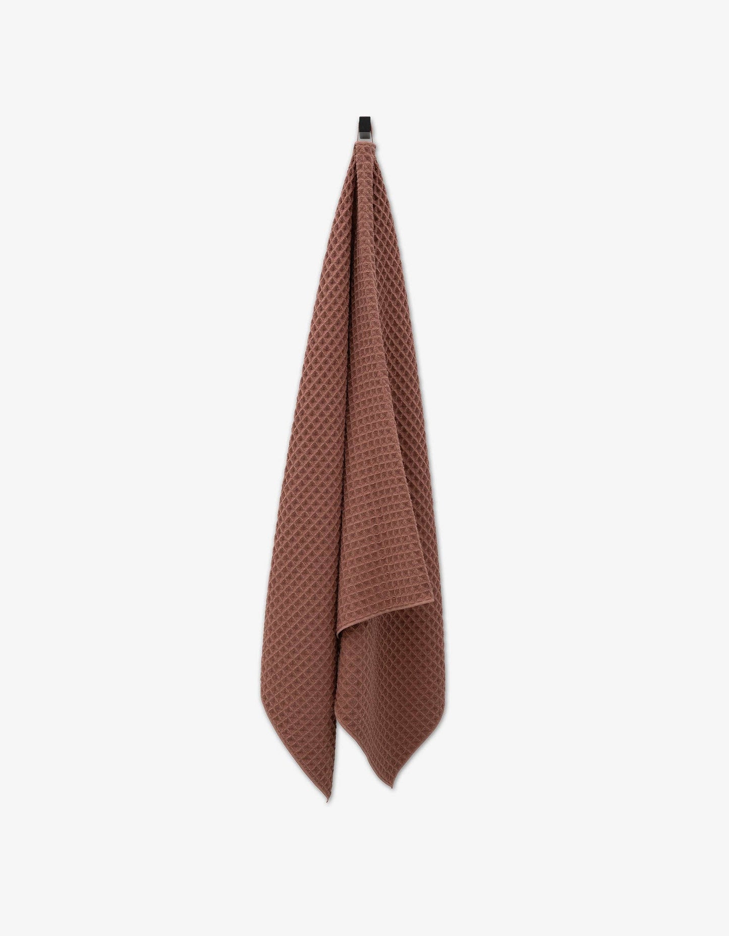 Geometry - Dusty Rose Waffle Bath Towel