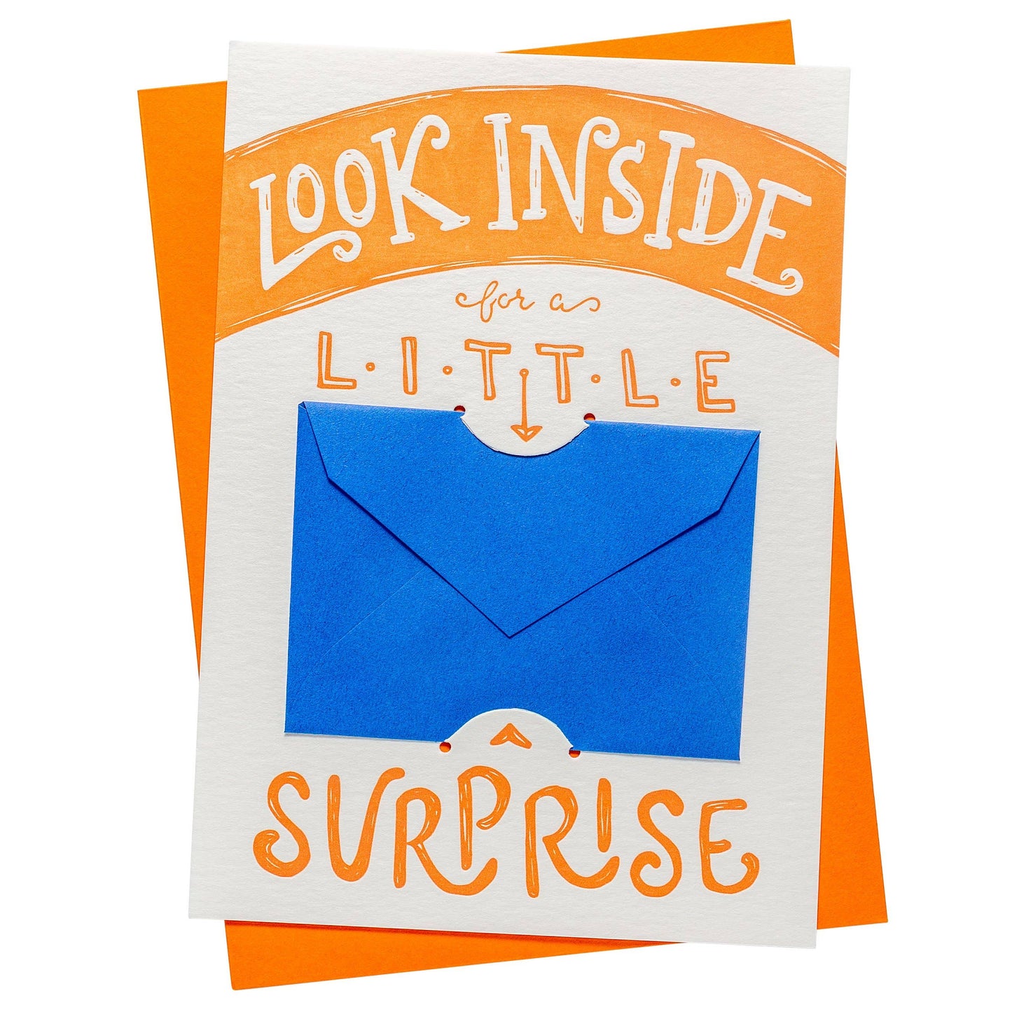 Color Box Design & Letterpress - Little Surprise | Gift Card Holder