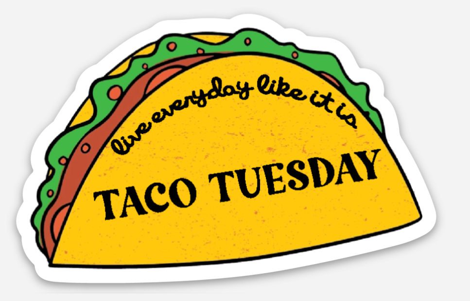 inviting affairs paperie - Taco Tuesday Sticker