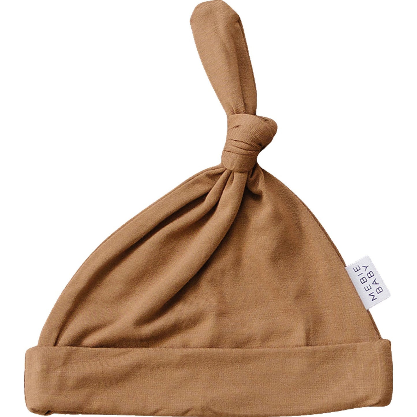 Mustard Bamboo Newborn Knot Hat