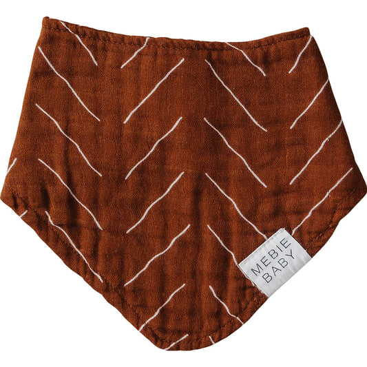 Rust Mudcloth Bib