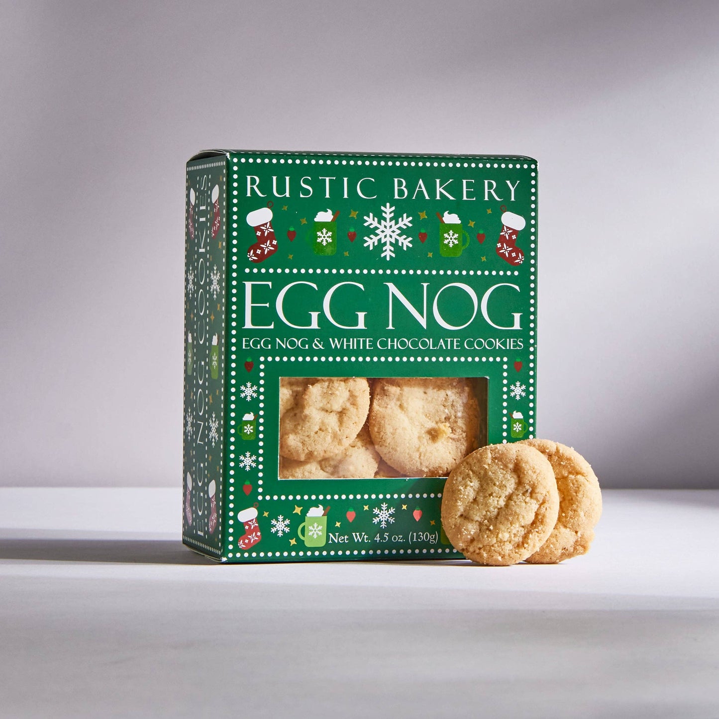 Rustic Bakery - Egg Nog Cookies Christmas