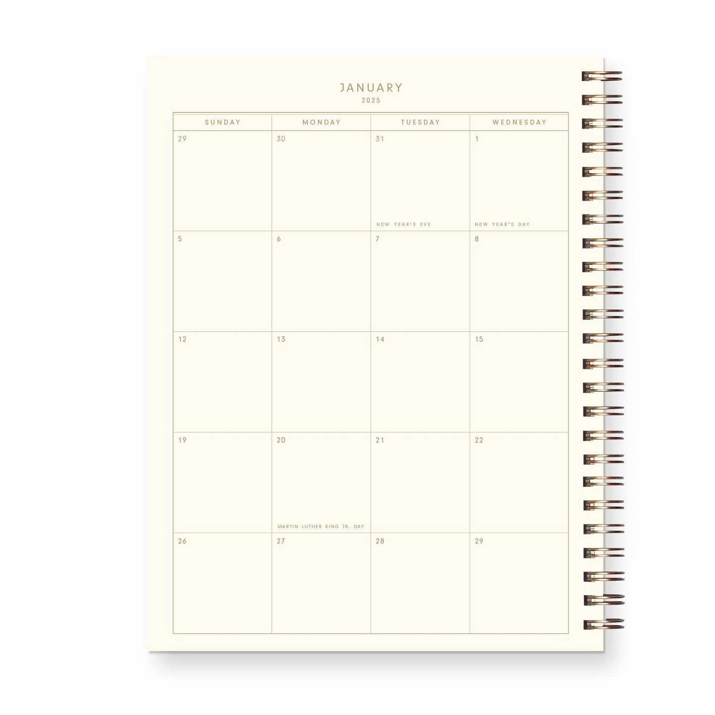 Ruff House Print Shop - 2025 Signature Dated Weekly Planner : Calendar Year