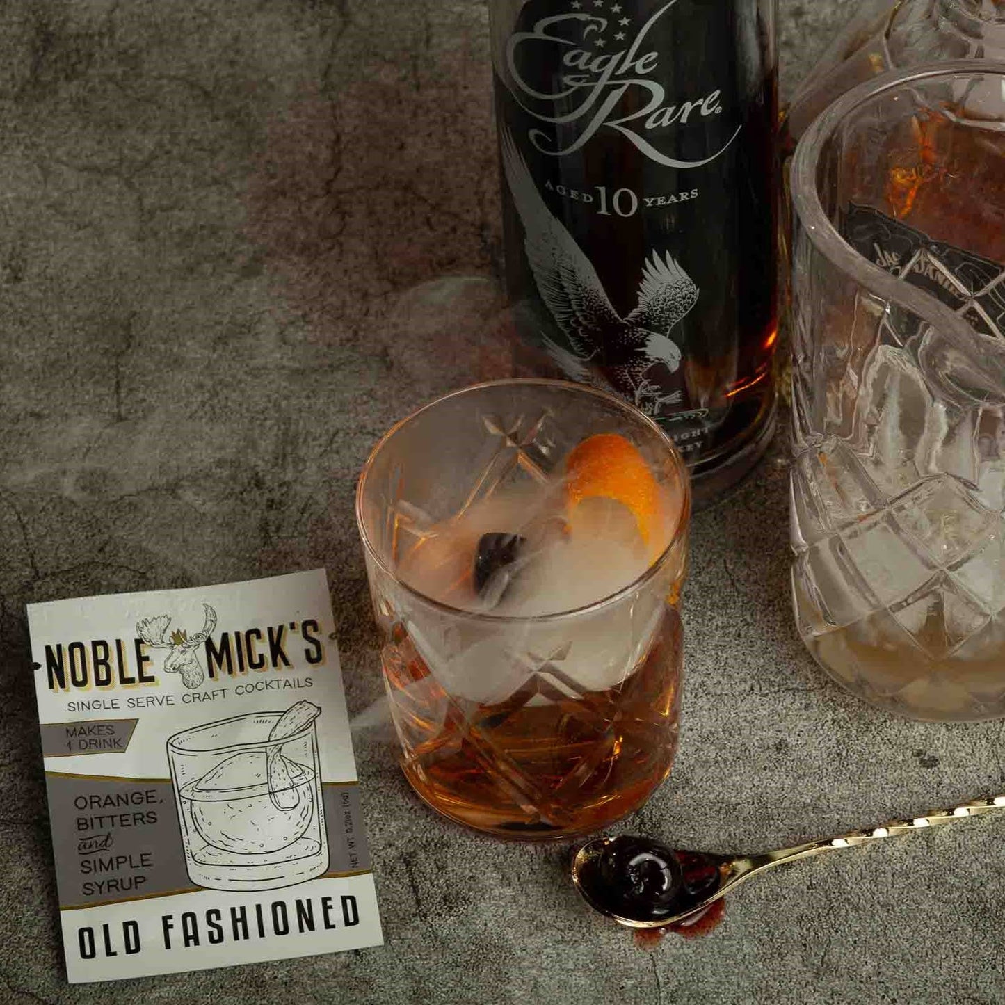 NOBLE MICK'S - Single Serve Craft Cocktails - Old Fashioned Single Serve Craft Cocktail