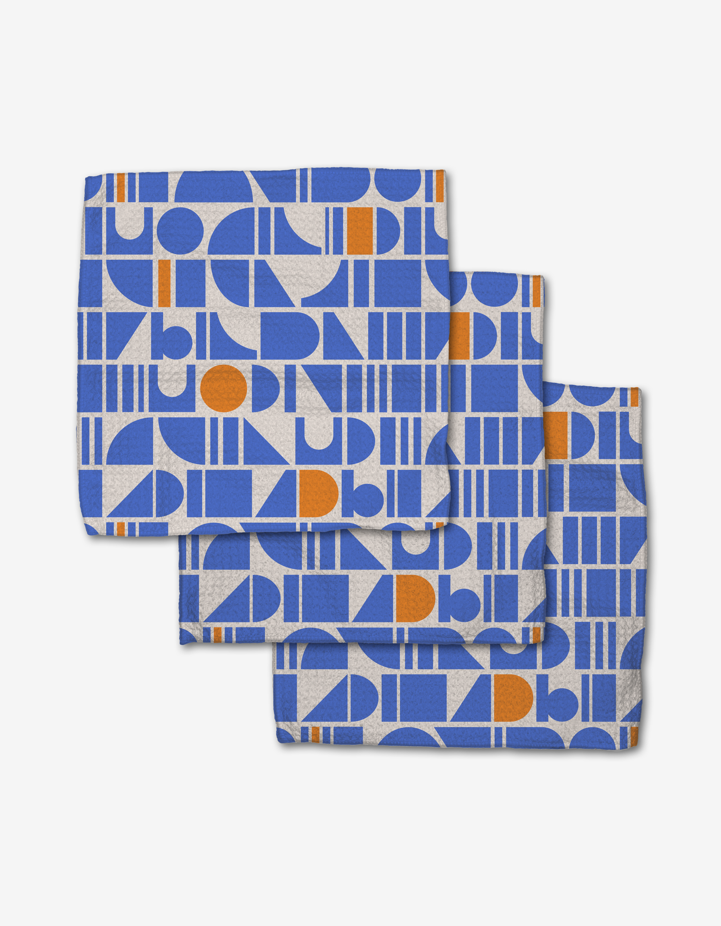 Geometry - Misty Oasis Dishcloth Set