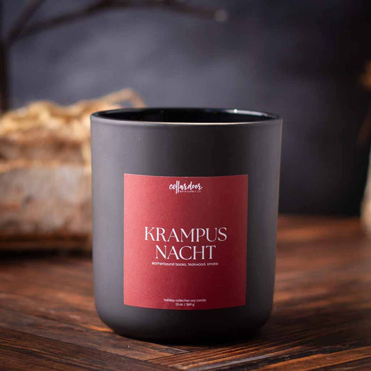 Cellar Door Bath Supply Co. - Krampus Nacht - 13 oz Double Wick Soy Candle