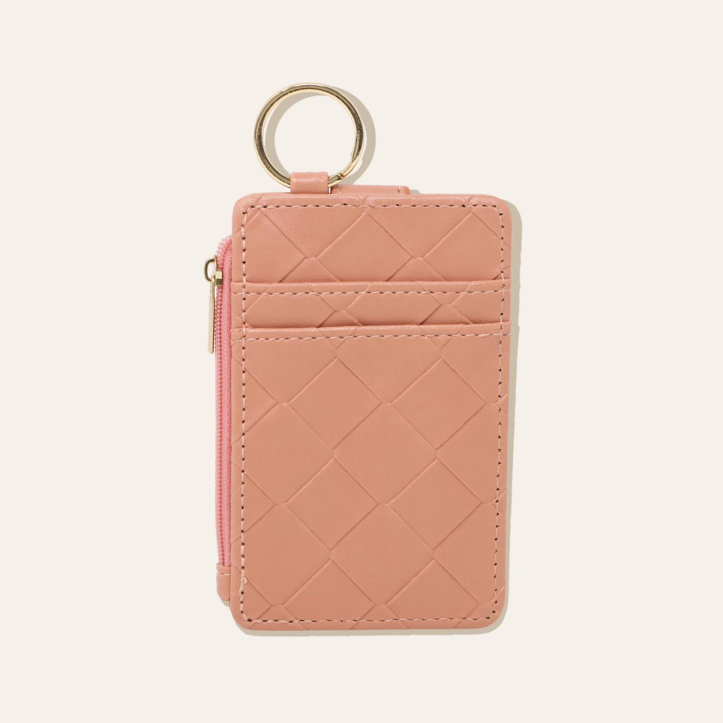 The Darling Effect - Keychain Wallet - Woven Rose