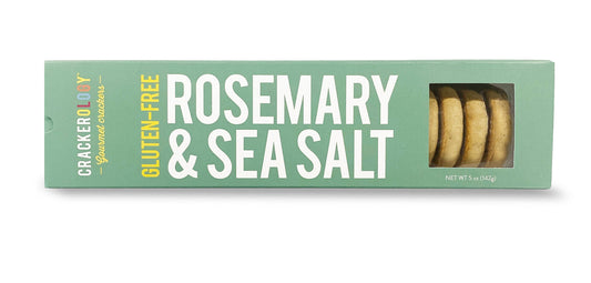 Crackerology - Gluten-free Rosemary & Sea Salt Crackers