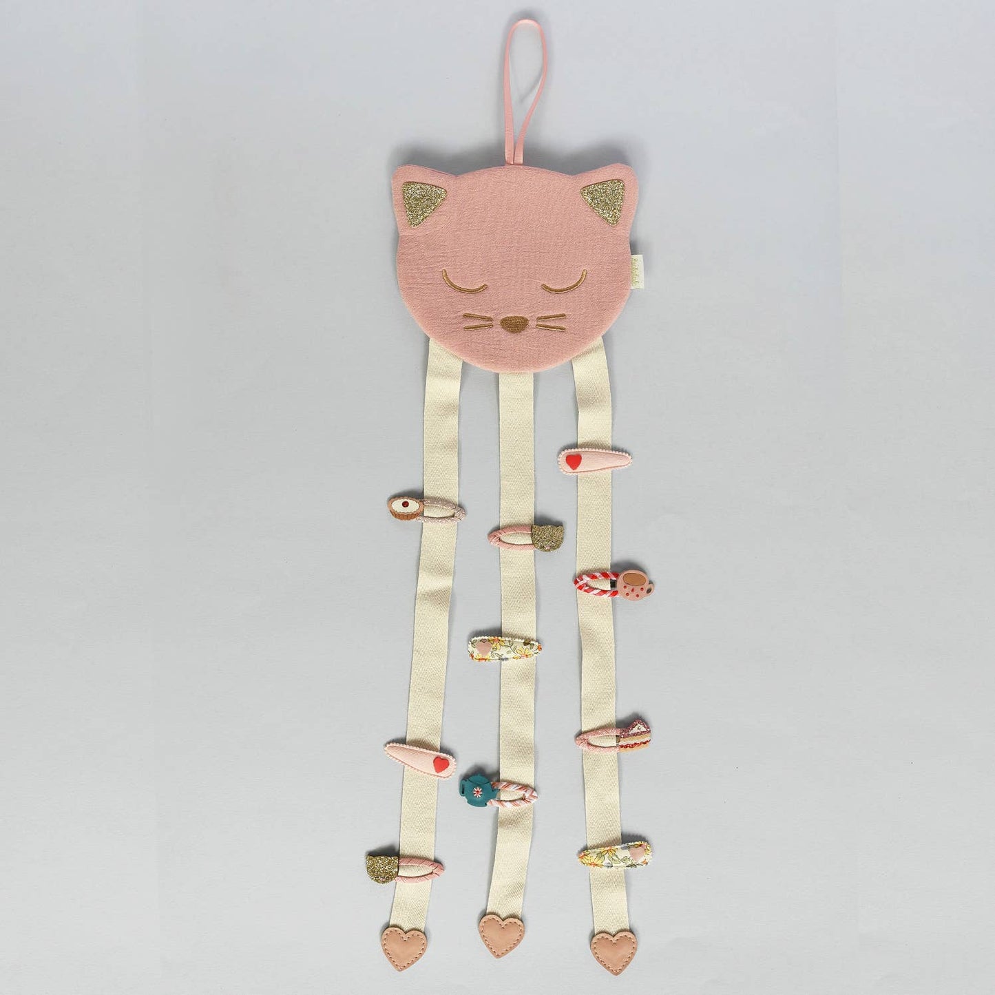 Rockahula Kids - Clara Cat 3 Ribbon Clip Hanger