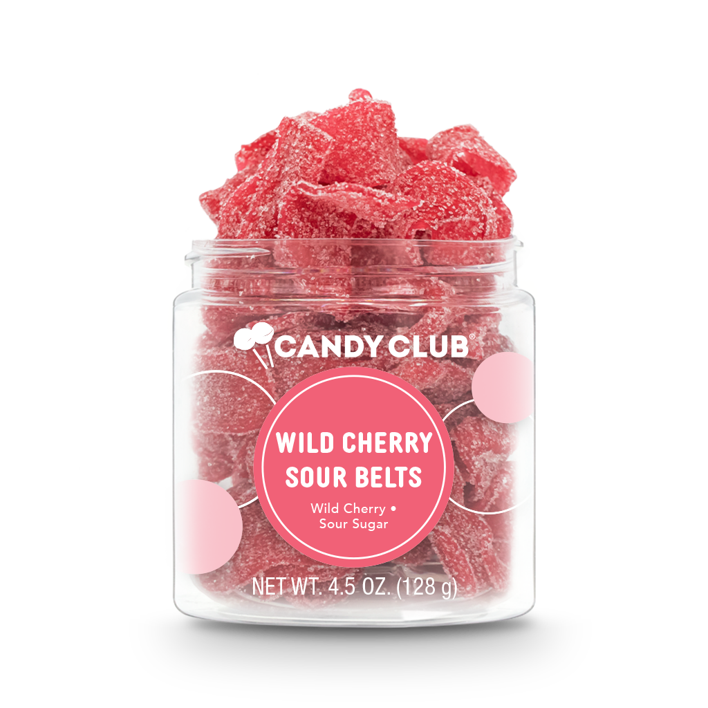 Candy Club - Wild Cherry Sour Belts