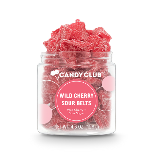 Candy Club - Wild Cherry Sour Belts