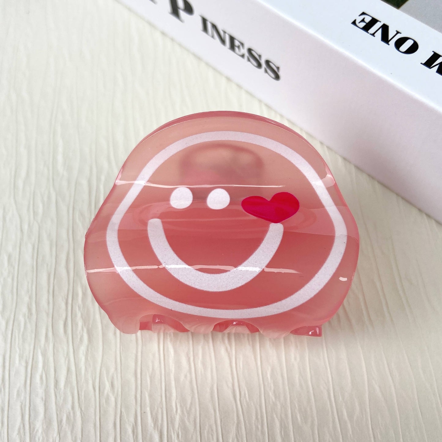 mildstyles - Lovely Smiley Face Hair Claw Clip