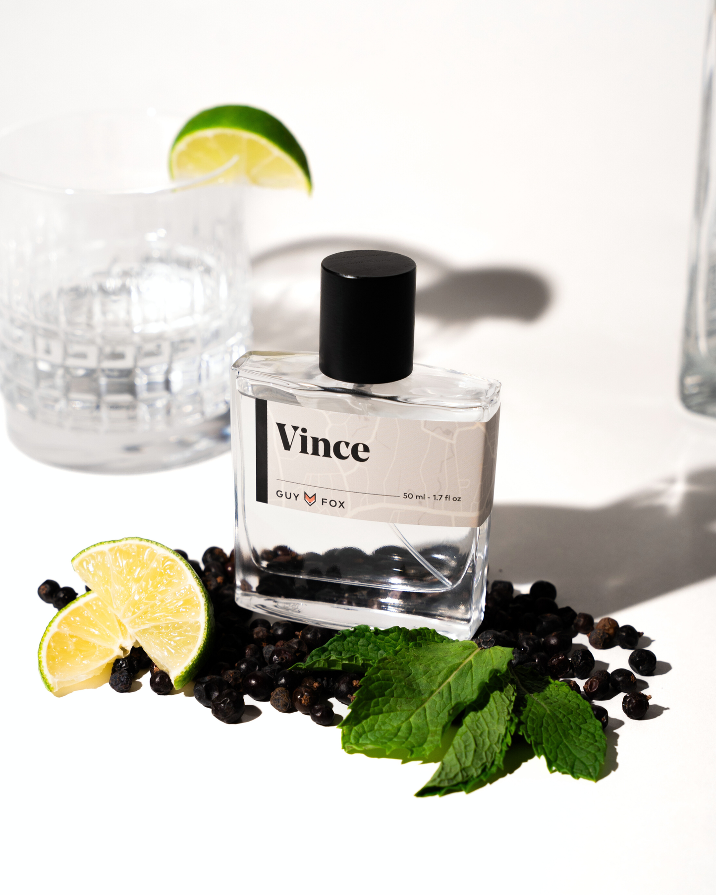 GUY FOX - Vince - Men's Cologne - Crushed Lime, Mint Gin, Sunset Musk